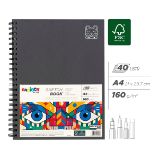 Carioca PLUS skicovací blok, A4, 40 listů/ 160g