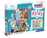 Edukit Disney Classics 4v1 (pexeso, 48 + 30 puzzle, 6 kostek) - Karetní hry Pexeso Edukit Disney Classics 4v1 (pexeso, 48 + 30 puzzle, 6 kostek)