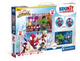 Edukit Spidey a jeho úžasní přátelé 4v1 (pexeso, 48 + 30 puzzle, 6 kostek) - Karetní hry Pexeso Edukit Spidey a jeho úžasní přátelé 4v1 (pexeso, 48 + 30 puzzle, 6 kostek)