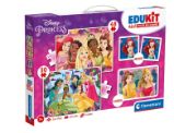 Edukit Princess 4v1 (pexeso, 48 + 30 puzzle, 6 kostek) - Karetní hry Pexeso Edukit Princess 4v1 (pexeso, 48 + 30 puzzle, 6 kostek)