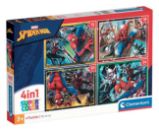 Puzzle 4v1 Marvel Spider-Man (12+16+20+24 dílků)