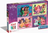 Puzzle Disney princezny 4v1 (12+16+20+24 dílků) Puzzle Disney princezny 4v1 (12+16+20+24 dílků)