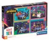 Puzzle Batwheels 4v1 (12+16+20+24 dílků) - Puzzle Puzzle Batwheels 4v1 (12+16+20+24 dílků)