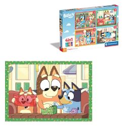 Puzzle Bluey 4v1 (12+16+20+24 dílků) Puzzle Bluey 4v1 (12+16+20+24 dílků)