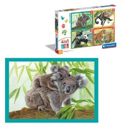 Puzzle Roztomilá mláďata 4v1 (12+16+20+24 dílků) Puzzle Roztomilá mláďata 4v1 (12+16+20+24 dílků)