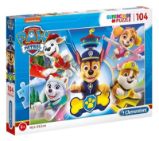 Puzzle Supercolor Tlapková Patrola 2x60 dílků Puzzle Supercolor Tlapková Patrola 2x60 dílků
