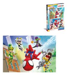 Puzzle Spidey a jeho úžasní přátelé 2x60 dílků