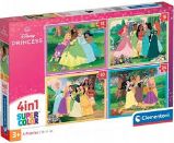 Puzzle Disney Princezny 4v1 (12+16+20+24 dílků) Puzzle Disney Princezny 4v1 (12+16+20+24 dílků)