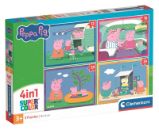 Puzzle Prasátko Peppa na cestách 4v1 (12+16+20+24 dílků) Puzzle Prasátko Peppa na cestách 4v1 (12+16+20+24 dílků)