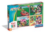 Puzzle Mickey Mouse 4v1 (12+16+20+24 dílků) Puzzle Mickey Mouse 4v1 (12+16+20+24 dílků)