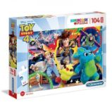 Clementoni Puzzle Maxi Toy Story 4 / 104 dílků Clementoni Puzzle Maxi Toy Story 4 / 104 dílků