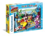 Clementoni Puzzle Maxi Mickey závodník / 24 dílků Clementoni Puzzle Maxi Mickey závodník / 24 dílků
