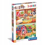 Puzzle Noli The Farmy Ard Family 2x20 dílků Puzzle Noli The Farmy Ard Family 2x20 dílků