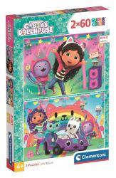 Puzzle Gábinin kouzelný domek 2x60 dílků Puzzle Gábinin kouzelný domek 2x60 dílků