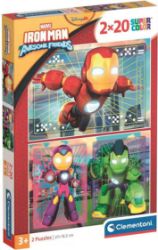 Puzzle Iron Man 2x20 dílků Puzzle Iron Man 2x20 dílků