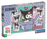 Puzzle Kuromi 104 dílků
