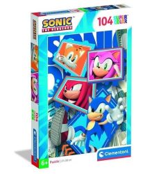 Puzzle Ježek Sonic Parťáci 104 dílků