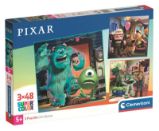 Puzzle Disney Pixar 3x48 dílků - Dětské puzzle Puzzle Disney Pixar 3x48 dílků