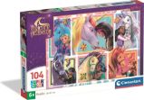 Puzzle Akademie jednorožců: Přátelství 104 dílků - Puzzle Puzzle Jednorožčí akademie Přátelství 104 dílků