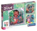Puzzle Disney Stitch 3X48 dílků Puzzle Disney Stitch 3X48 dílků