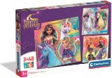 Puzzle Akademie jednorožců 3x48 dílků Puzzle Akademie jednorožců 3x48 dílků