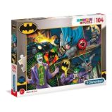 Puzzle Batman 104 dílků - Dětské puzzle Clementoni Puzzle - Batman 104 dílků