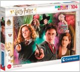 Puzzle Harry Potter 104 dílků - Dětské puzzle Clementoni Puzzle - Harry Potter 104 dílků