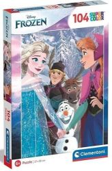 Puzzle 104 Frozen - Dětské puzzle Puzzle 104 Frozen