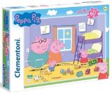 Clementoni Puzzle Maxi Prasátko Peppa / 60 dílků Clementoni Puzzle Maxi Prasátko Peppa / 60 dílků