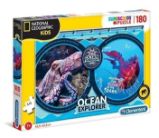 Clementoni Puzzle National Geographic - Oceánská výprava 180 dílků - Puzzle Puzzle NG 180,Oceánská výprava