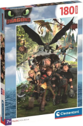 Puzzle Jak vycvičit draka: Jezdci z Blpu 180 dílků - Puzzle Puzzle Jak vycvičit draka: Jezdci z Blpu 180 dílků
