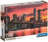 Puzzle East River za soumraku 1500 dílků - Puzzle Puzzle East River za soumraku 1500 dílků