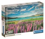 Puzzle Lupiny u jezera Tekapo 1500 dílků Puzzle Lupiny u jezera Tekapo 1500 dílků