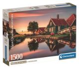 Puzzle Zaanse Schans 1500 dílků Puzzle Zaanse Schans 1500 dílků