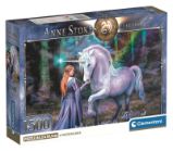 Puzzle Anne Stokes: Modrý zvonkový les 1500 dílků
