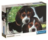 Puzzle Štěňata bígla 500 dílků Puzzle Štěňata bígla 500 dílků