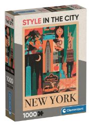 Puzzle Styl ve městě: New York 1000 dílků Puzzle Styl ve městě: New York 1000 dílků