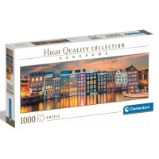 Puzzle Panorama Zářivý Amsterdam 1000 dílků - Puzzle pro dospělé Puzzle Panorama Zářivý Amsterdam 1000 dílků