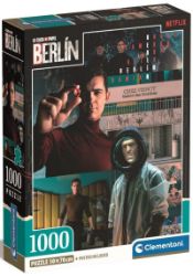 Puzzle La Casa de Papel: Berlin - Šéf 1000 dílků - Puzzle Puzzle La Casa de Papel: Berlin - Šéf 1000 dílků