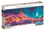 Puzzle Panorama: Noční ostrov Lofoty 1000 dílků