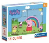 Obrázkové kostky: Prasátko Peppa 12 kostek Obrázkové kostky: Prasátko Peppa 12 kostek
