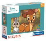 Obrázkové kostky Disney klasické pohádky 12 kostek