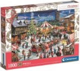 Puzzle Vánoční trhy 1000 dílků - Puzzle Puzzle Vánoční trhy 1000 dílků