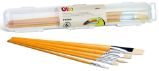 PRIMO Sada štětců LUX v krabičce 5ks (ploché č.2,6,12,20 a kulaté č.10) - Štětce PRIMO Sada štětců LUX v krabičce 5ks (ploché č.2,6,12,20 a kulaté č.10)