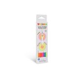PRIMO pastelky MINABELLA FLUO 6 ks - Štětce, pastelky, fixy PRIMO pastelky MINABELLA FLUO 6 ks
