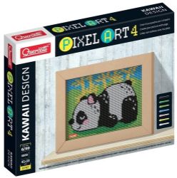 Pixel Art 4 Kawaii Panda - Hračky Pixel Art 4 Kawaii Panda