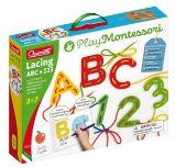 Lacing ABC + 123 Alphabets and numbers / Provlékací souprava s písankou a omalovánkami Lacing ABC + 123 Alphabets and numbers / Provlékací souprava s písankou a omalovánkami