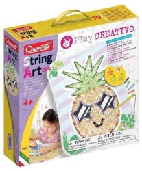 String Art Fancy Play Creativo - – kreslení pomocí nití a kolíčků - Hračky String Art Fancy Play Creativo - – kreslení pomocí nití a kolíčků