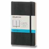 Zápisník Moleskine - měkké desky, S, tečkovaný - černý Zápisník Moleskine - měkké desky, S, tečkovaný - černý