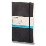 Zápisník Moleskine - měkké desky, L, tečkovaný - černý Zápisník Moleskine - měkké desky, L, tečkovaný - černý
